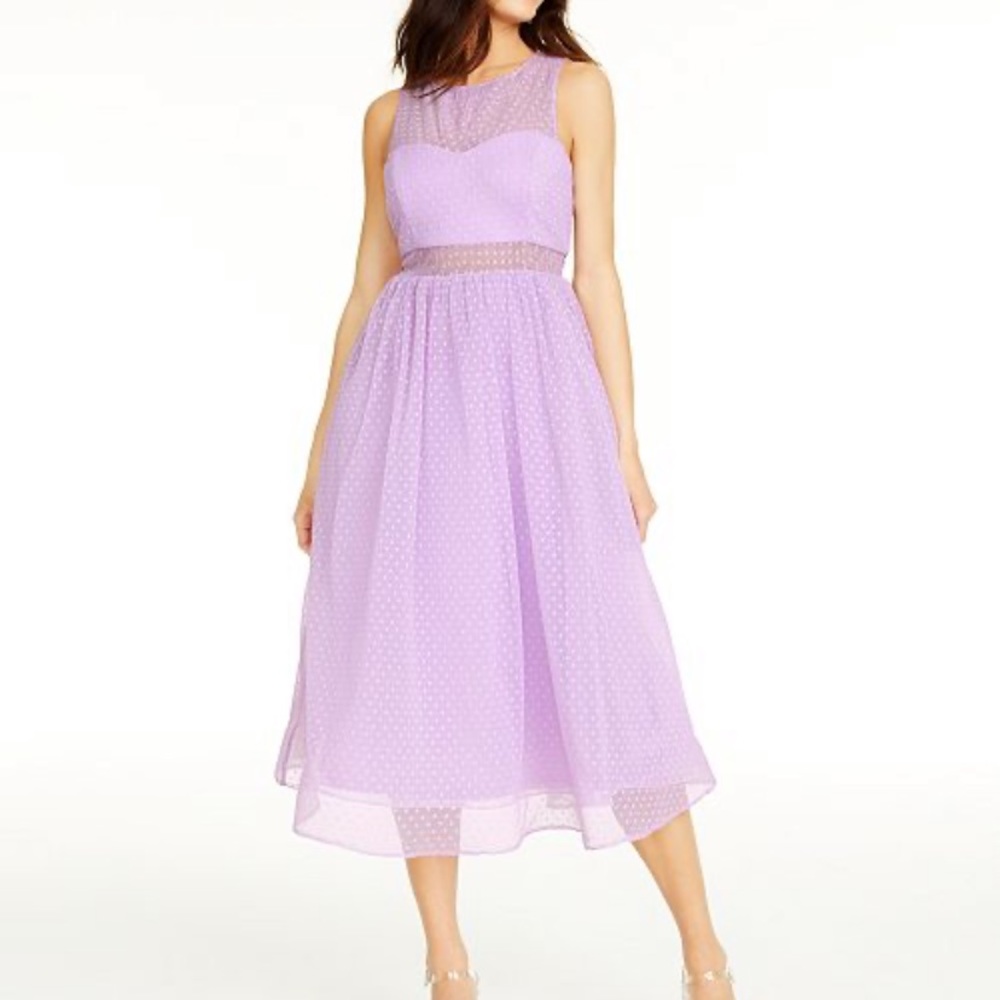 Lavender tulle dress